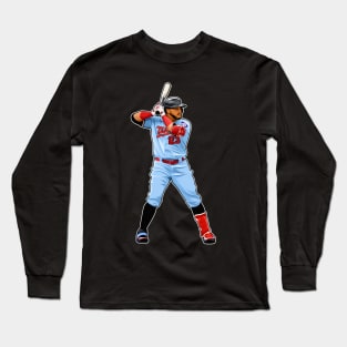 Nelson Cruz #23 Bats Ready Long Sleeve T-Shirt